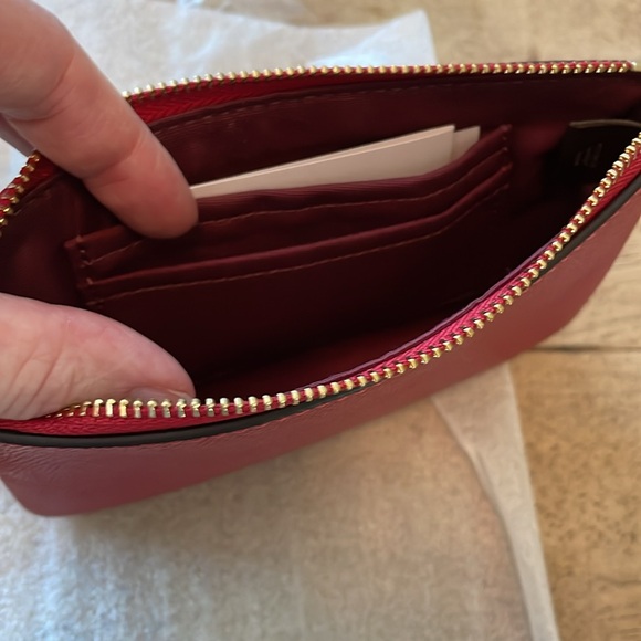 NWT Red Coach wristlet - Picture 5 of 9